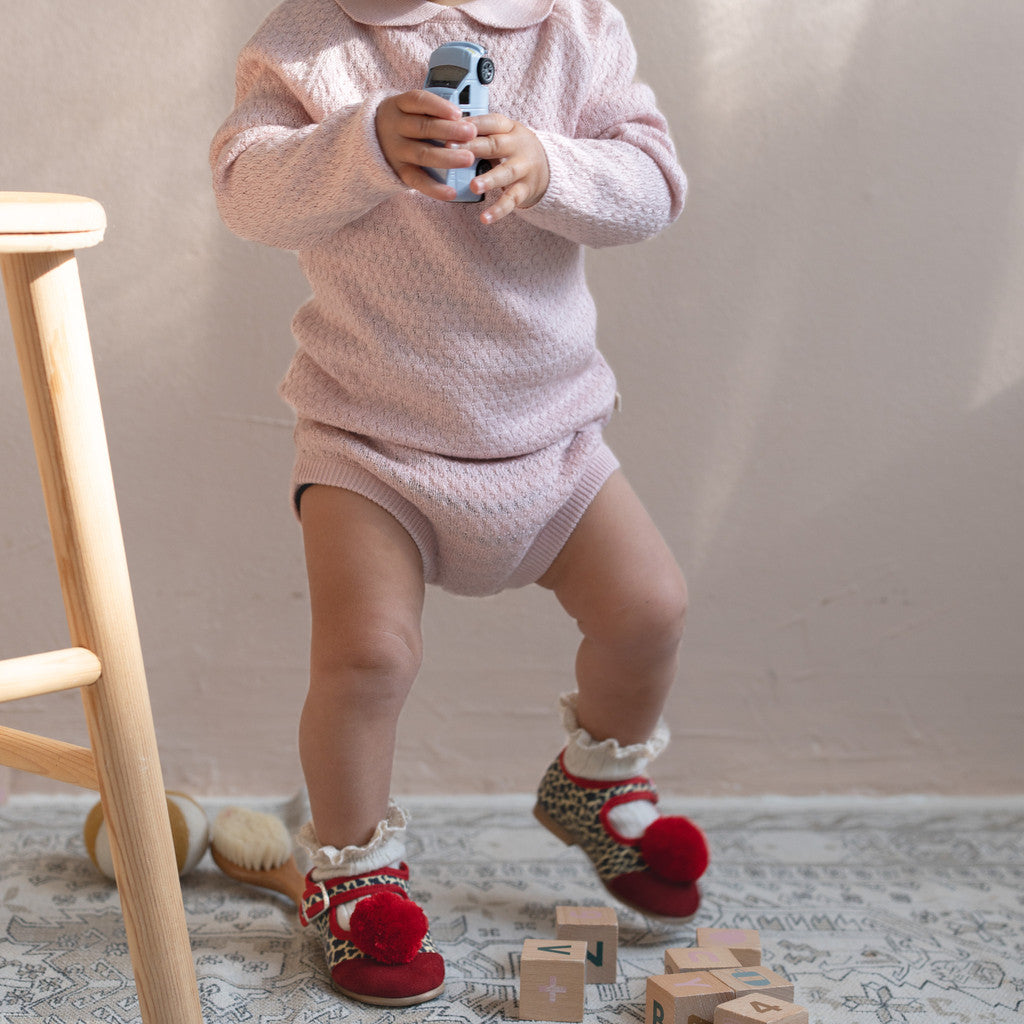 minimalisma Otis 0-18M Leggings / pants for babies Sweet Rose