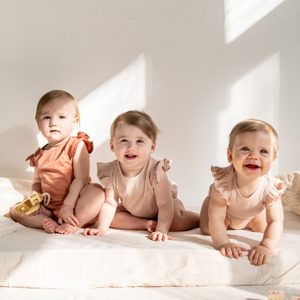 minimalisma Pippy romper for babies and kids in organic cotton Body Lotus
