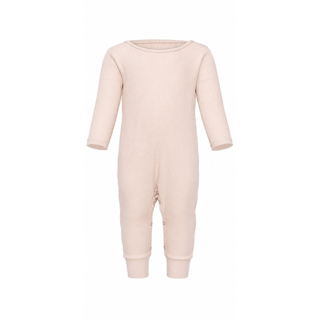 minimalisma Rein - Pyjamas for Babies in Organic Cotton Jumpsuit Powder
