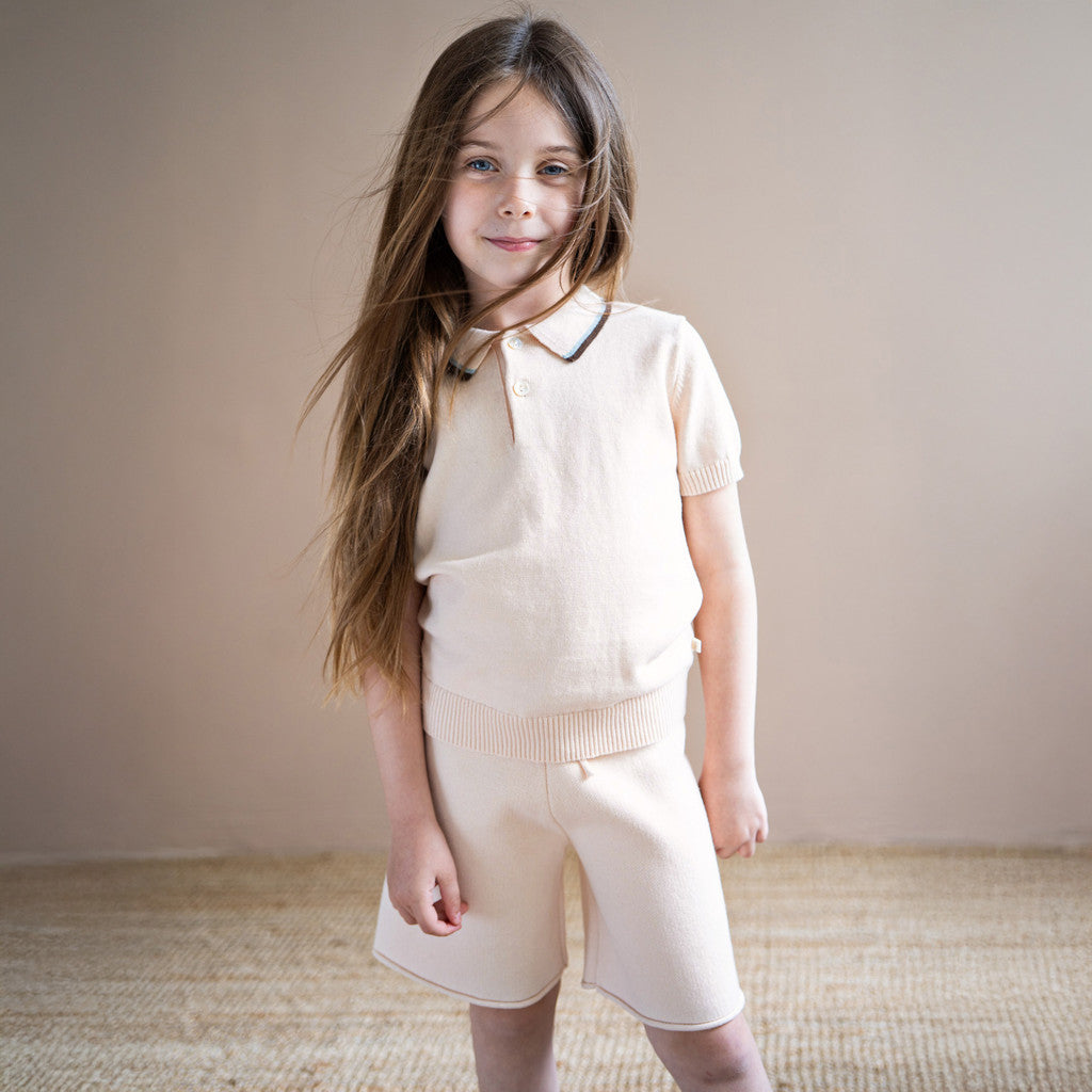 minimalisma Rembrandt 6-10Y Blouse for babies and kids Bisque