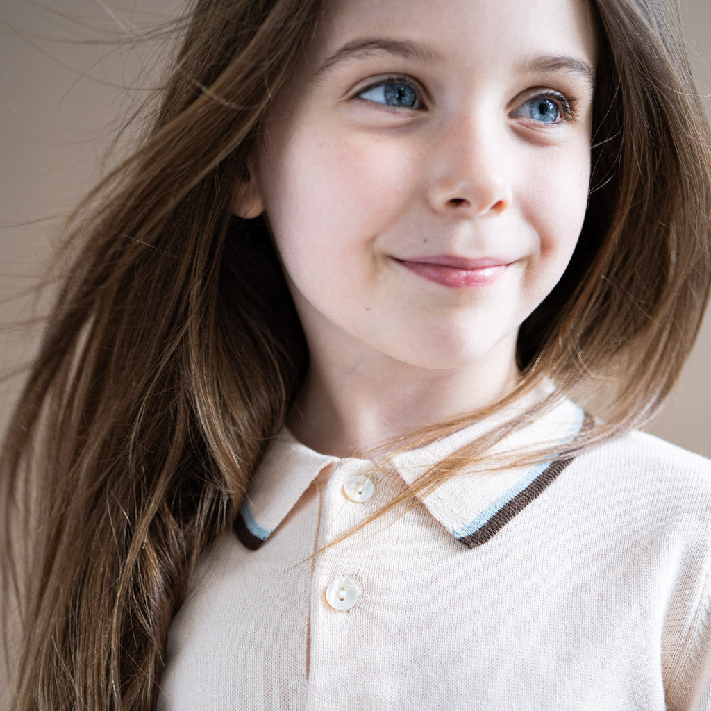 minimalisma Rembrandt 6-10Y Blouse for babies and kids Bisque