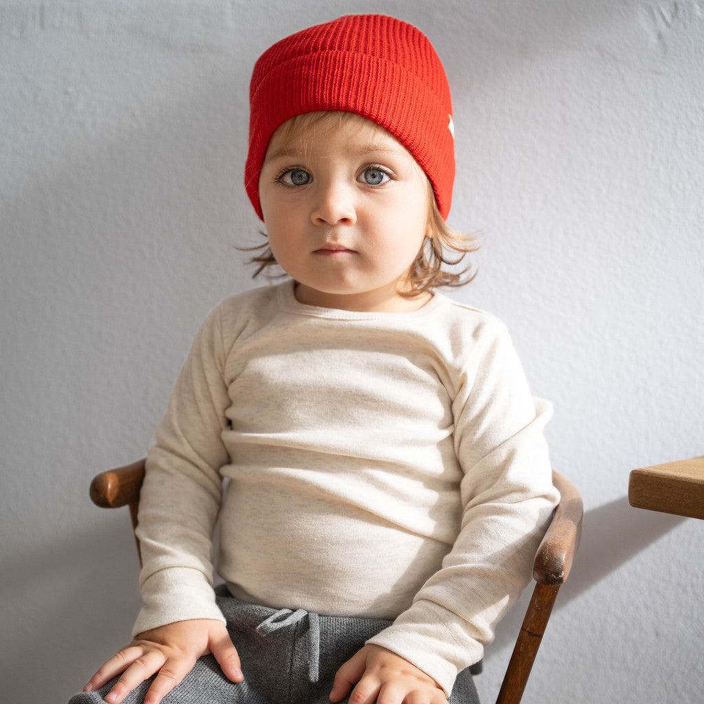 minimalisma Ro - Silver Coated Blouse for Kids with Sensitive Skin Blouse for kids Nature Melange