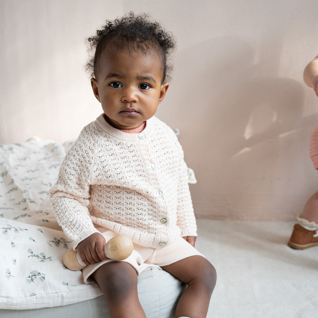 minimalisma Romantic 0-18M Blouse for babies Bisque