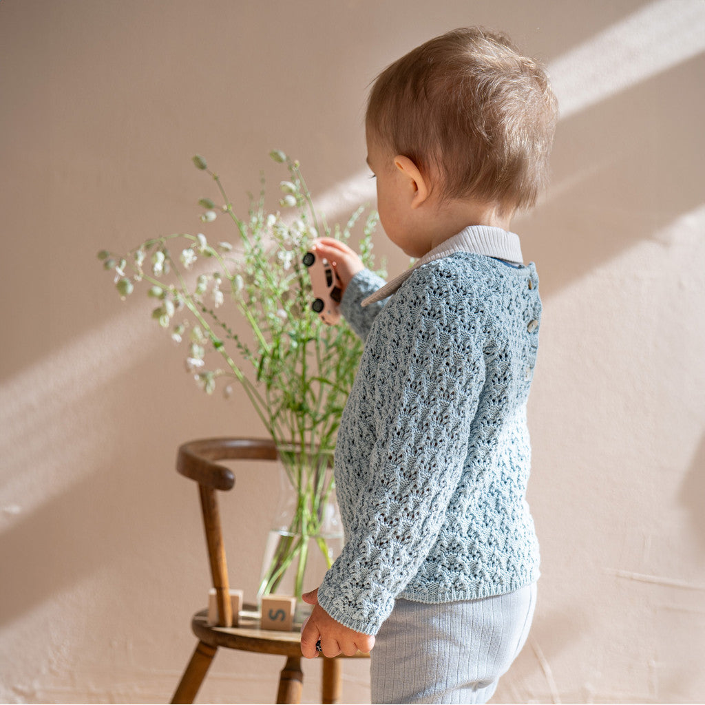 minimalisma Romsdal Blouse for babies Seafoam