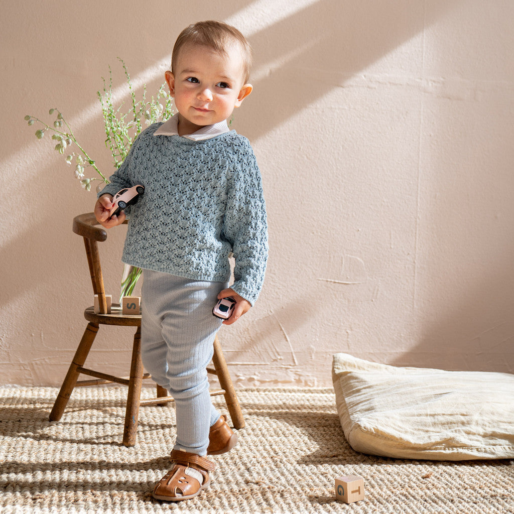 minimalisma Romsdal Blouse for babies Seafoam