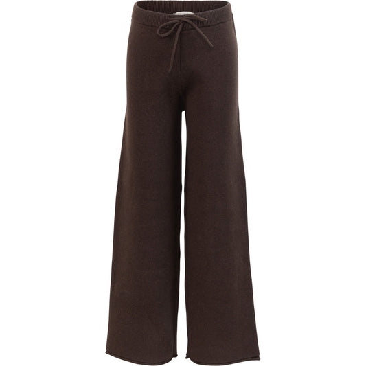 minimalisma Run - Children's organic cotton pants Leggings / pants for kids Dark Chocolate