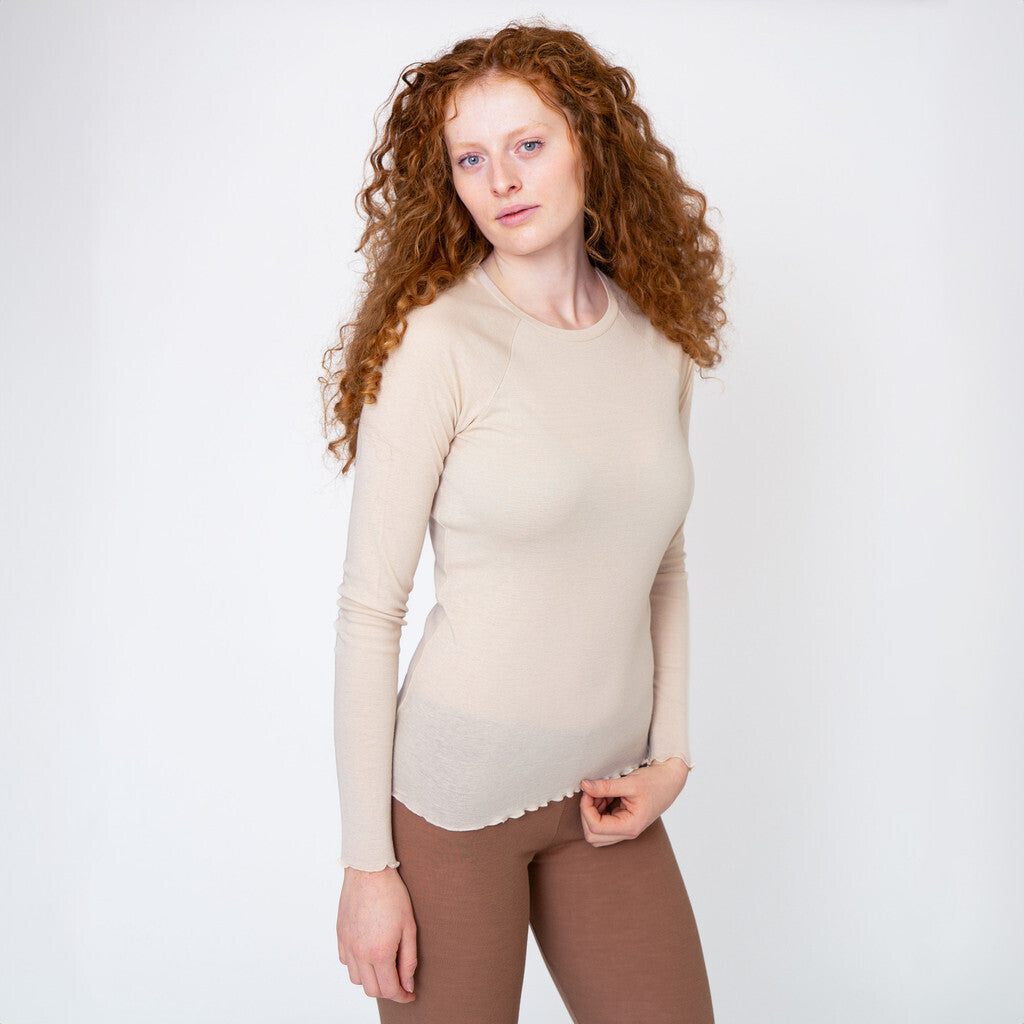 minimalisma Tate Blouse for women Buttercream