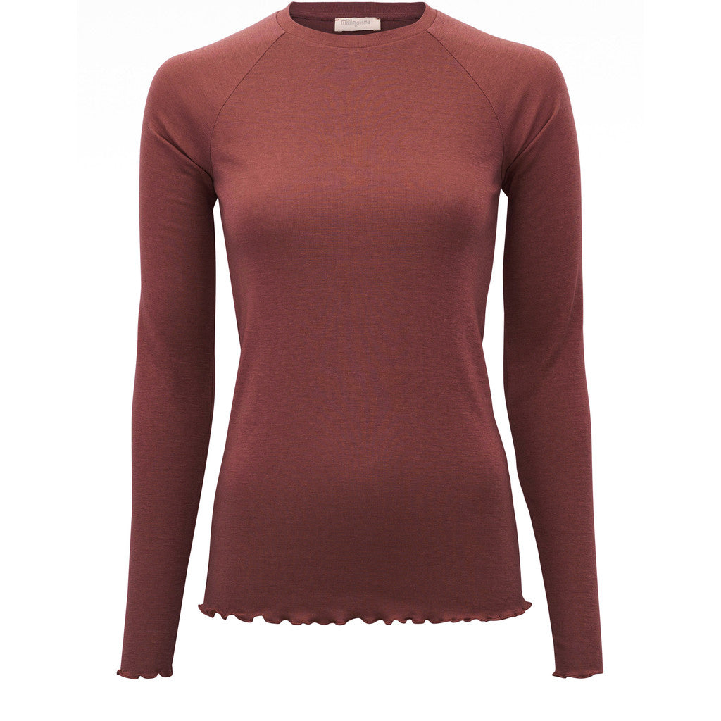 minimalisma Tate Blouse for women Hibiscus