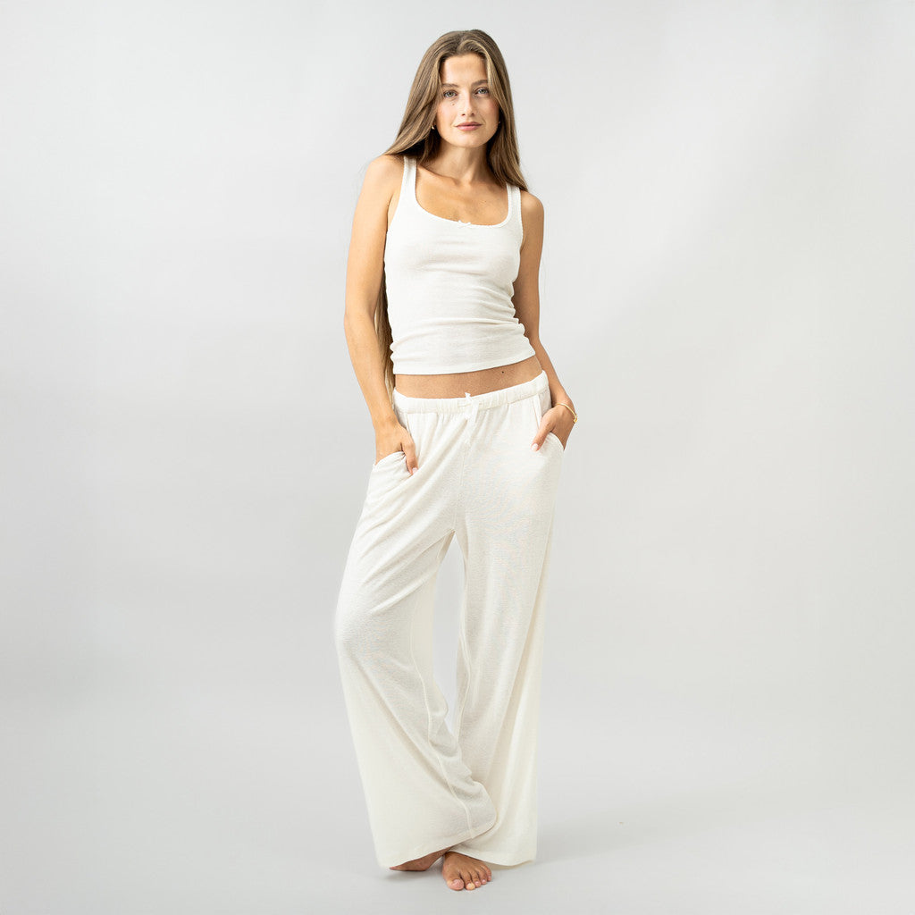 minimalisma Tea-Z Leggings / pants for women White