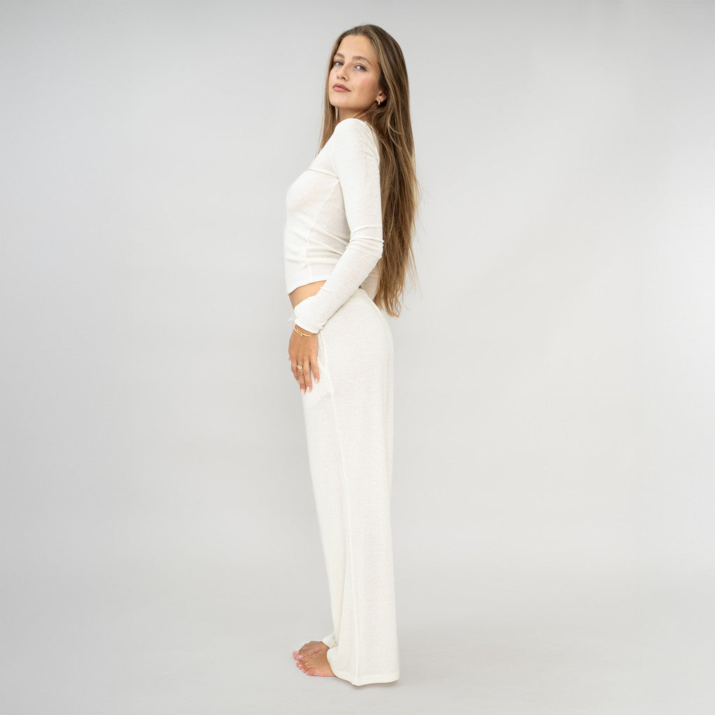 minimalisma Tea-Z Leggings / pants for women White