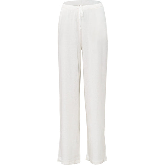 minimalisma Tea - Women's silk/wool pants Leggings / pants for women White