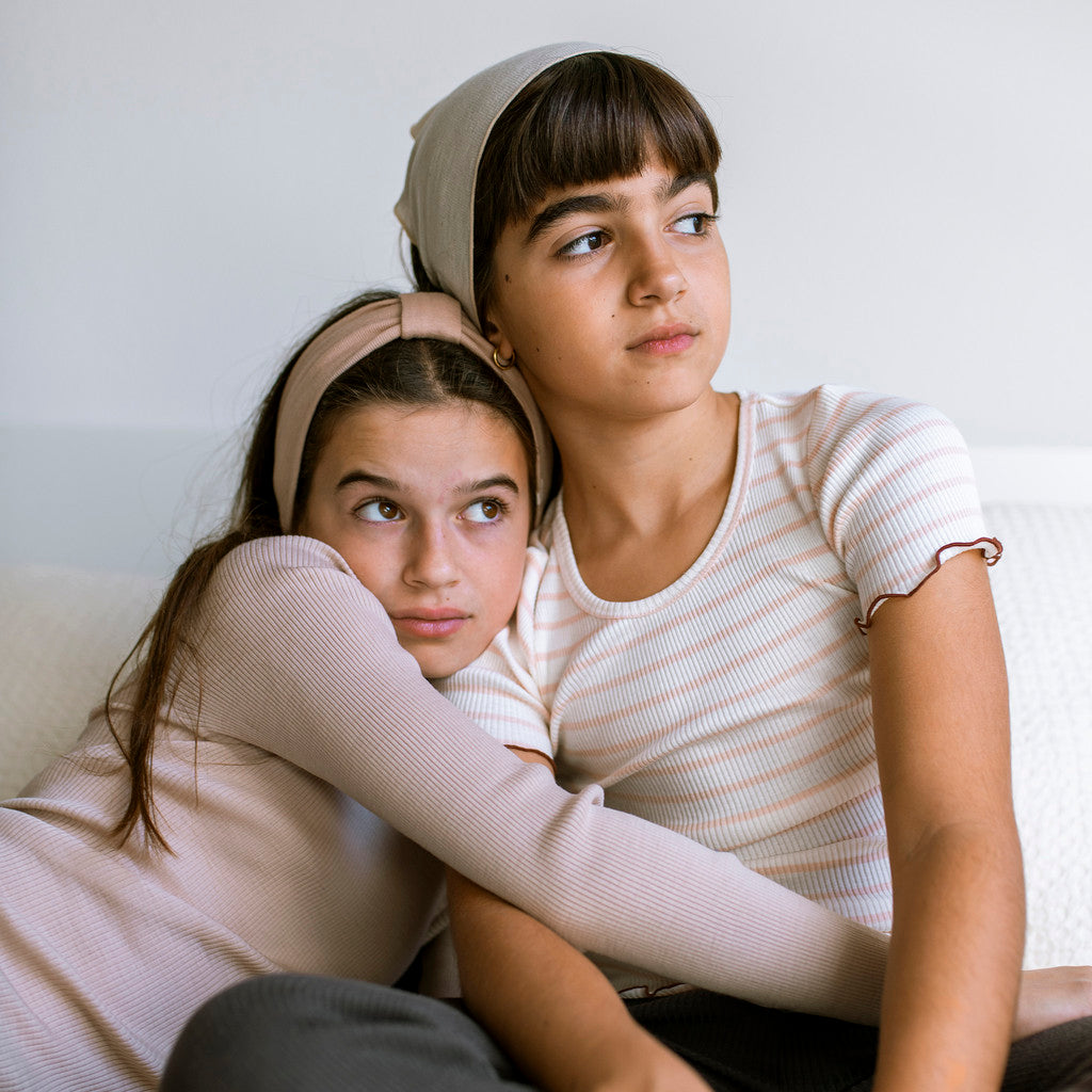 minimalisma Teddy Bib / Hairband / Acc Buttercream