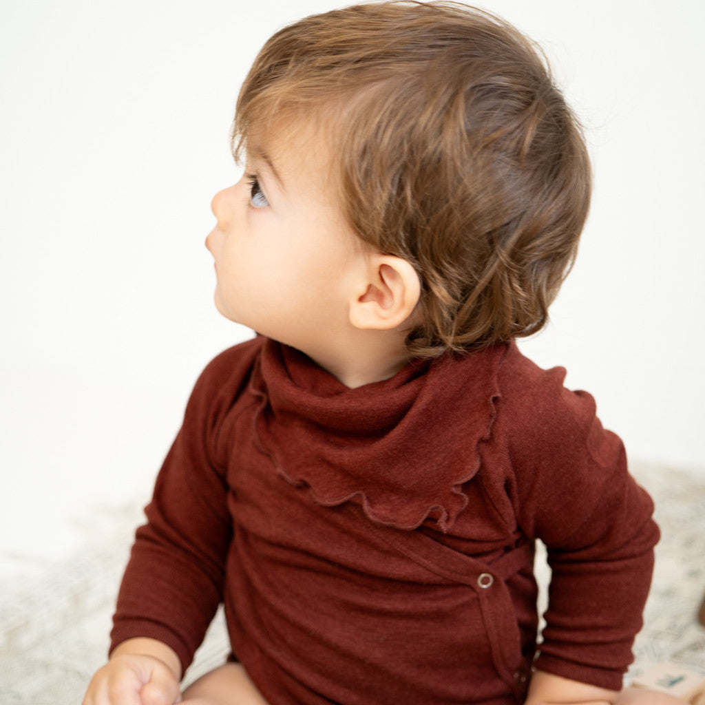 minimalisma Teddy Bib / Hairband / Acc Hibiscus