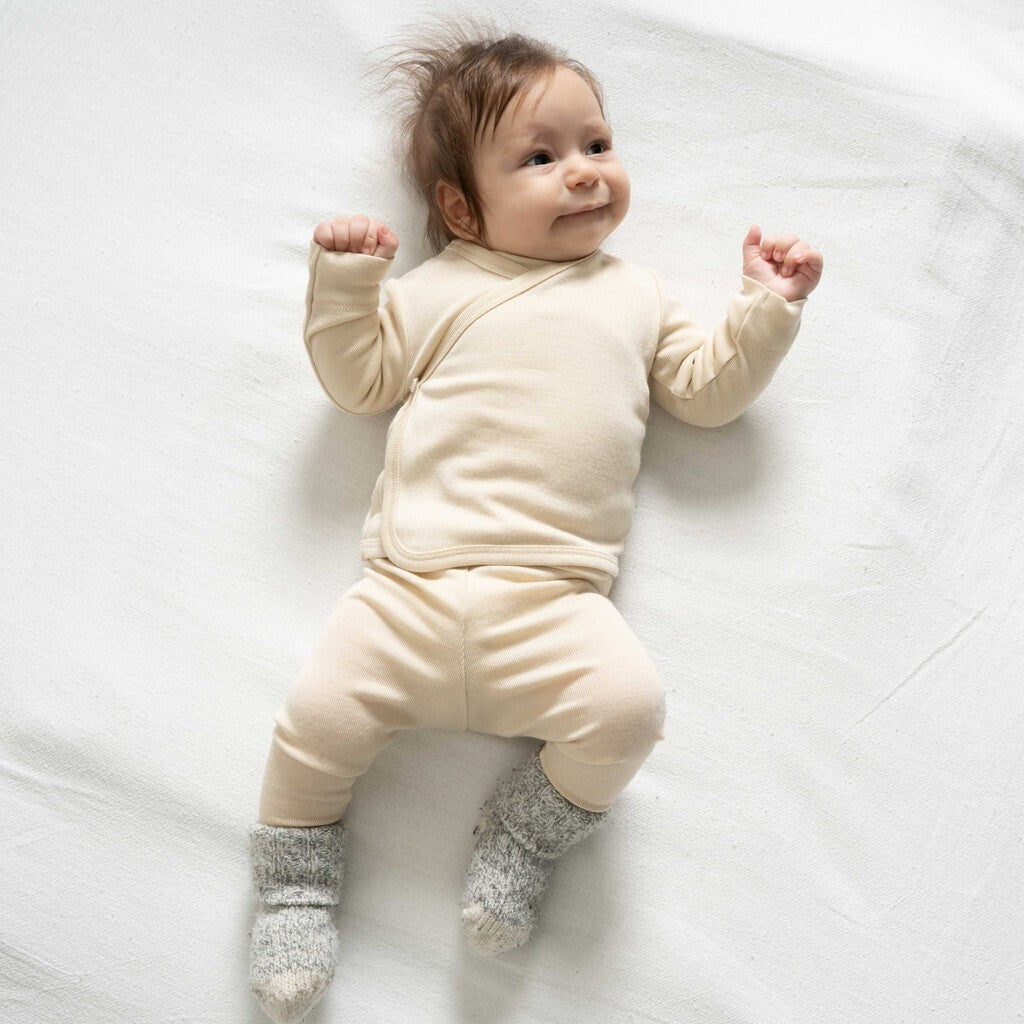 minimalisma Terna Blouse for babies Nature
