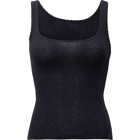 minimalisma Tonic - Women's silk/wool tank top Blouse for women Night