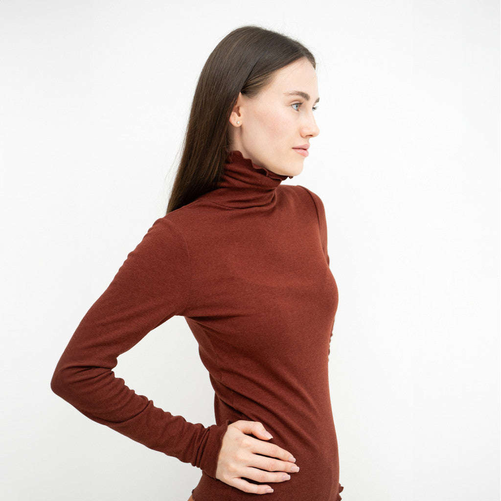 minimalisma Tora Blouse for women Hibiscus