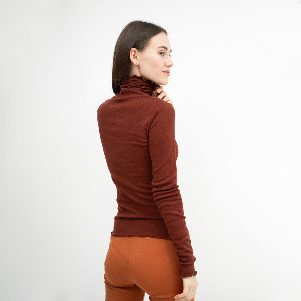 minimalisma Tora Blouse for women Hibiscus