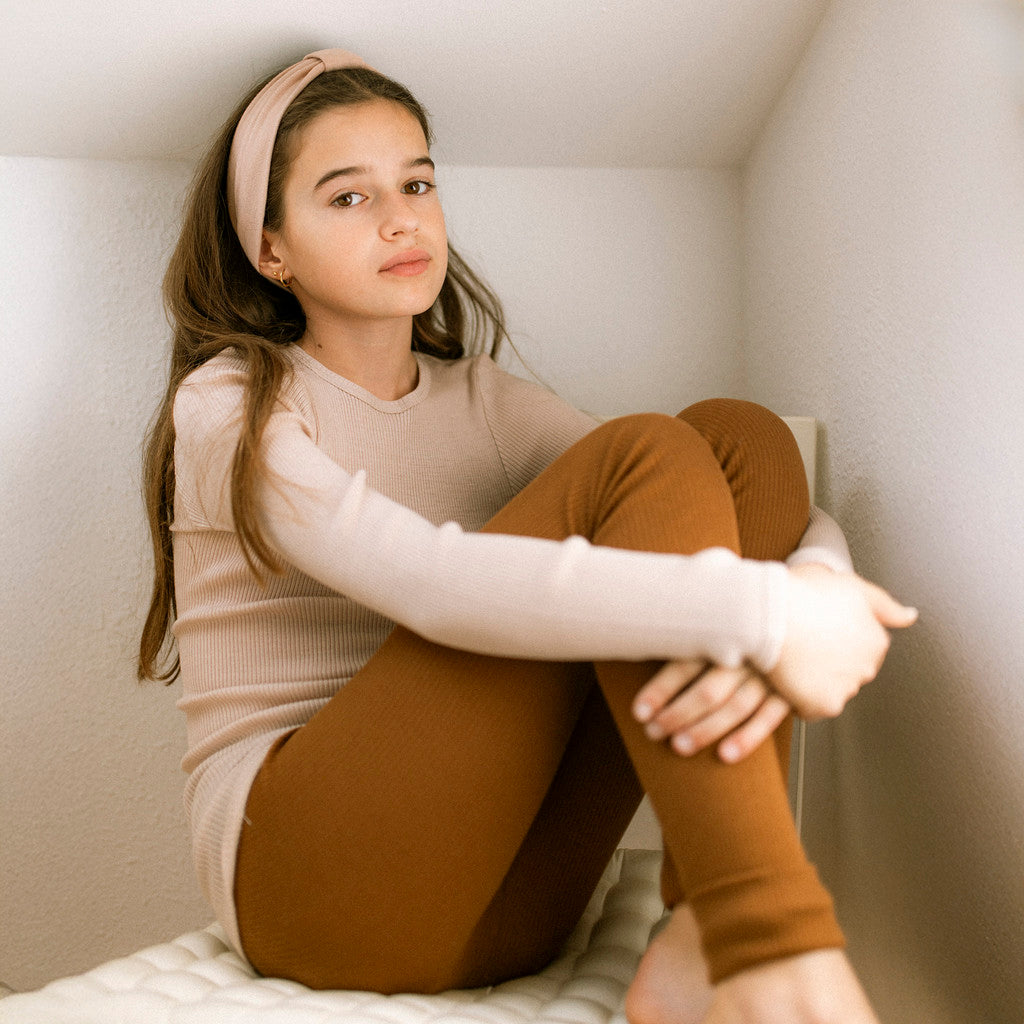 minimalisma Tulip Bib / Hairband / Acc Rose Blush