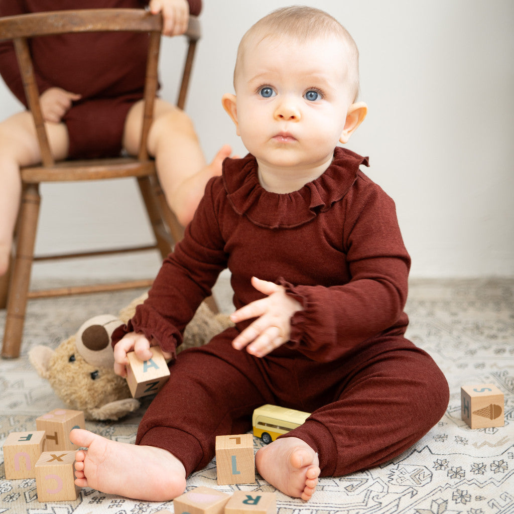 minimalisma Turbo Leggings / pants for babies Hibiscus