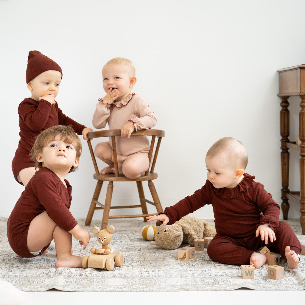 minimalisma Turbo Leggings / pants for babies Hibiscus