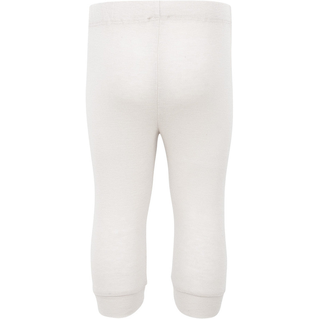 minimalisma Turbo - Baby wool/silk pants Leggings / pants for babies White