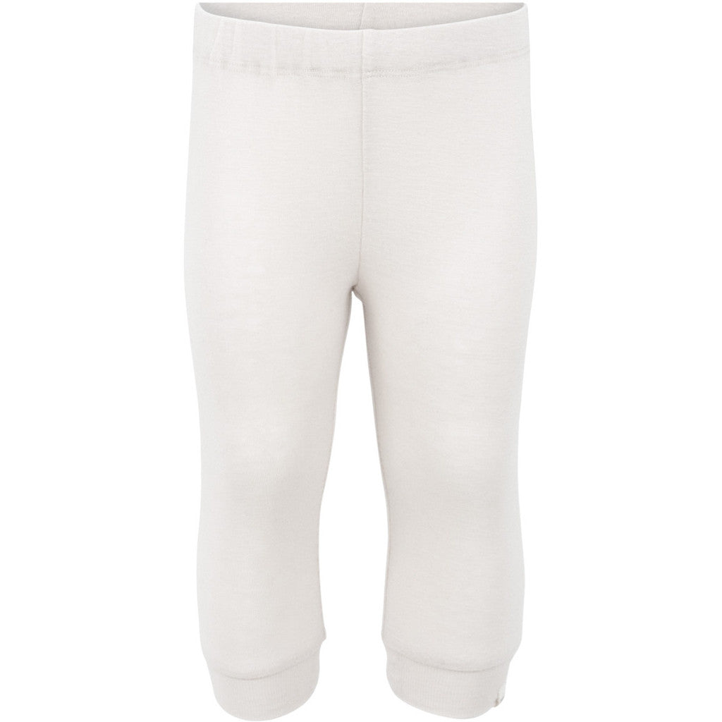 minimalisma Turbo - Baby wool/silk pants Leggings / pants for babies White