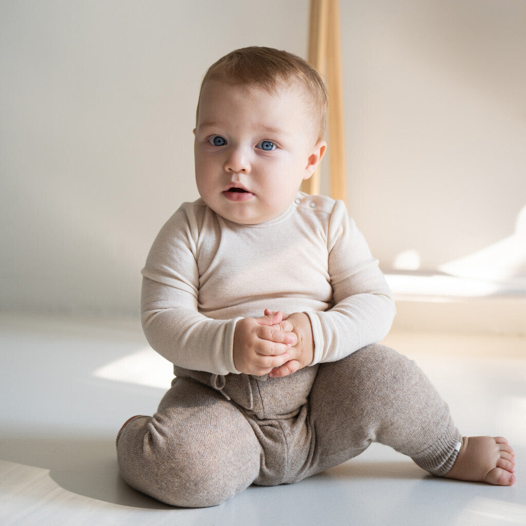 minimalisma Uppsala Leggings / pants for babies Oat