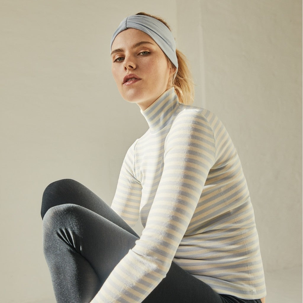 minimalisma Vakrast Blouse for women Ice Stripes