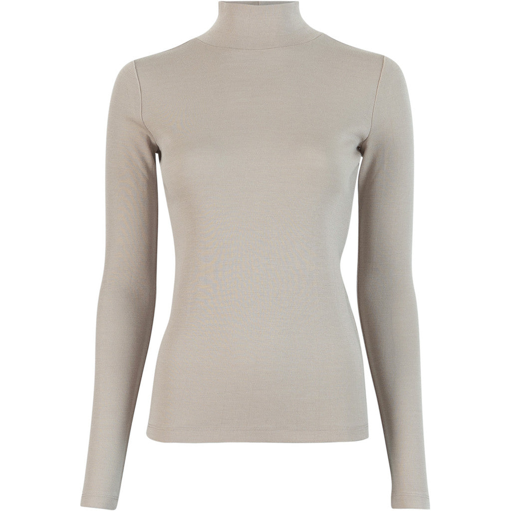 minimalisma Vakrast - Women's wool long sleeve turtleneck Blouse for women Hemp