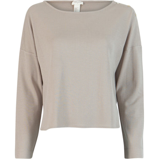 minimalisma Vega - Women's wool long sleeve top Blouse for women Hemp