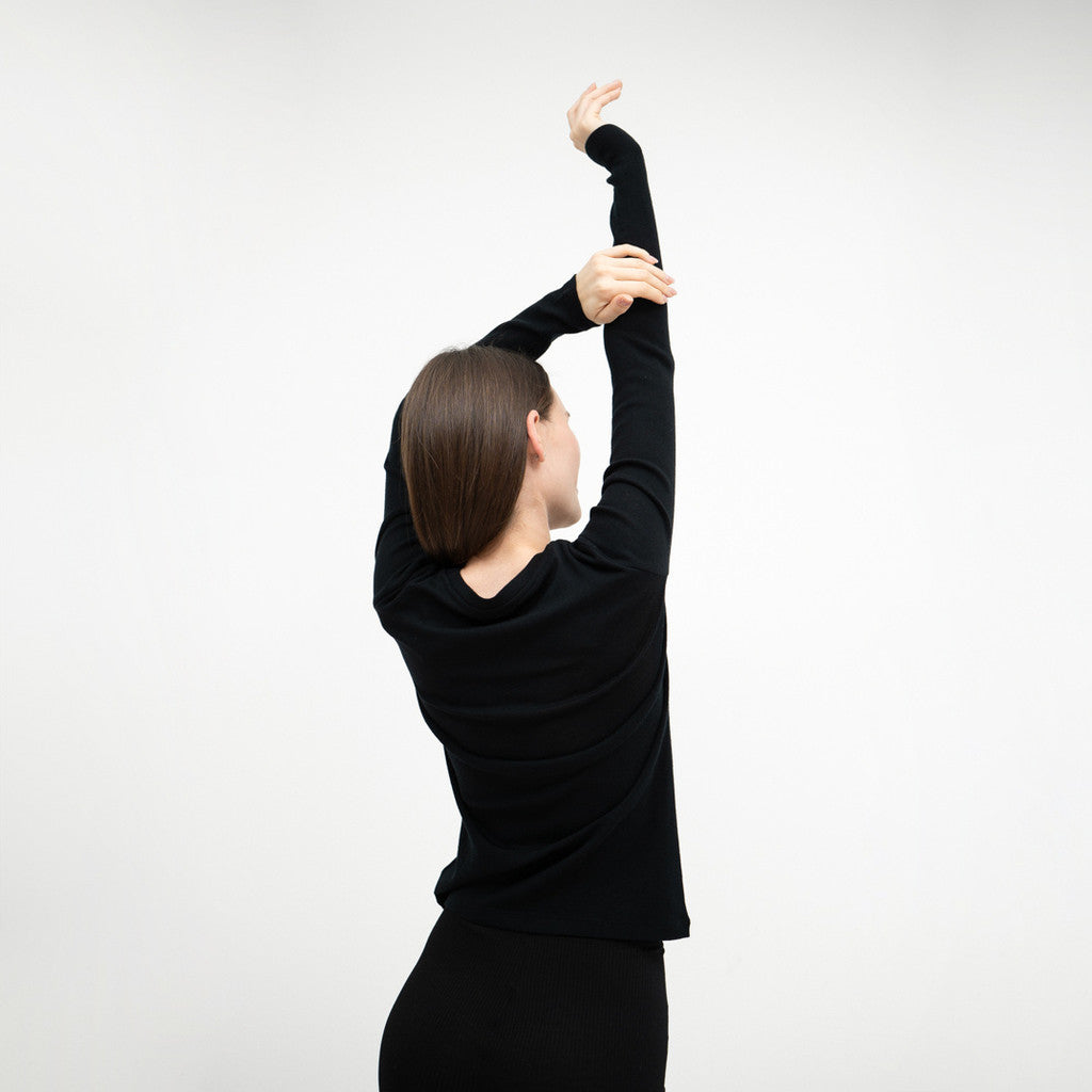 minimalisma Victory Blouse for women Black