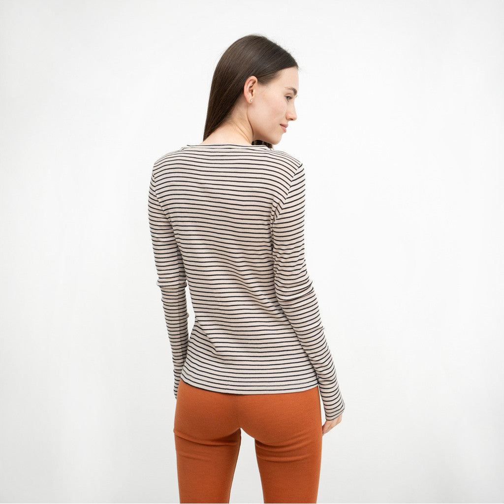 minimalisma Victory Blouse for women Monostripe