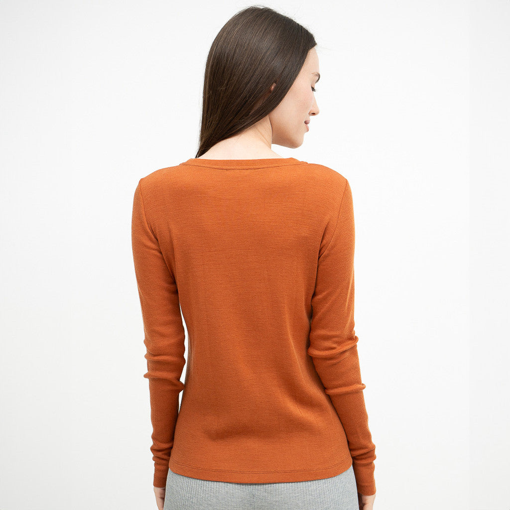 minimalisma Victory Blouse for women Rust