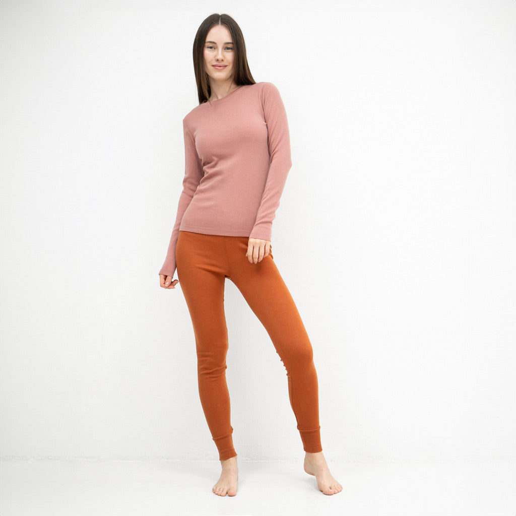 minimalisma Vivid Leggings / pants for women Rust