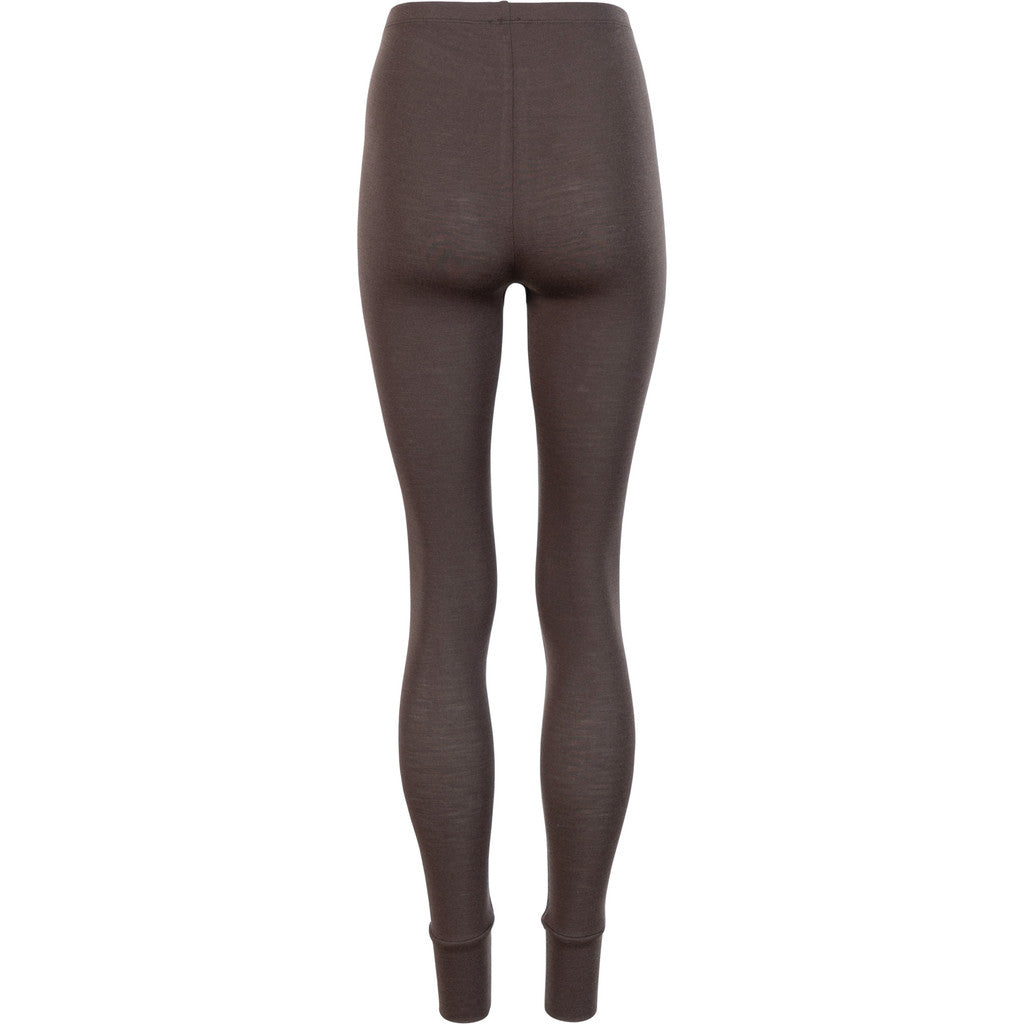 minimalisma Vivid - Women's wool leggings Leggings / pants for women Dark Chocolate