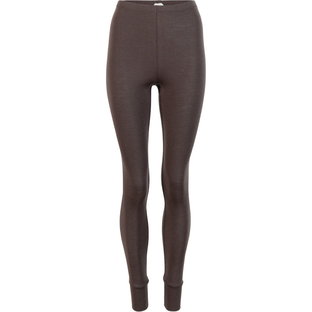 minimalisma Vivid - Women's wool leggings Leggings / pants for women Dark Chocolate
