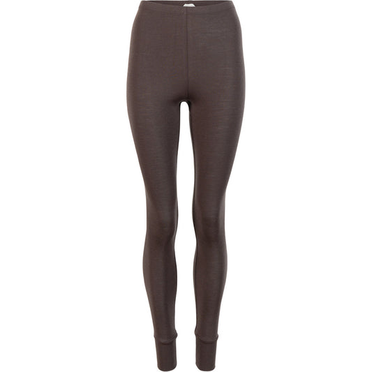 minimalisma Vivid - Women's wool leggings Leggings / pants for women Dark Chocolate