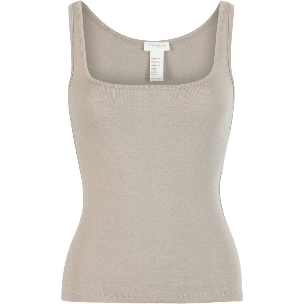 minimalisma Vonic - Women's wool tank top Blouse for women Hemp