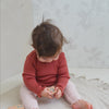 minimalisma Alpine-frill Blouse for babies Autumn Blush