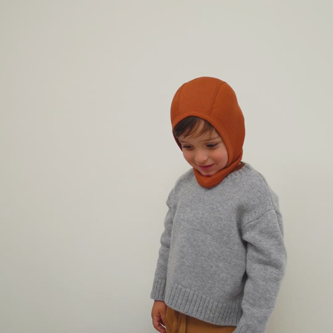 minimalisma Alephant Hat / Bonnet Rust