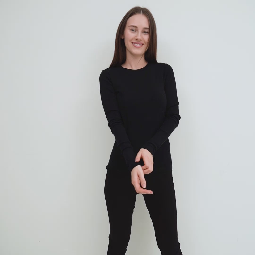 minimalisma Victory Blouse for women Black