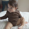 minimalisma Fun - Baby organic cotton long sleeve bodysuit Body Truffle