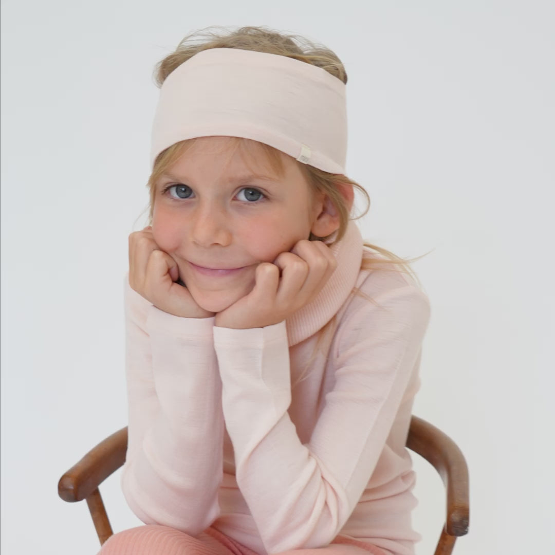 minimalisma Asterix Bib / Hairband / Acc Pale Blush