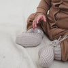 minimalisma Obaby - Baby cashmere booties Bib / Hairband / Acc Birch