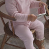 minimalisma Innocent - Baby wool/cashmere knitted sweater Blouse for babies Sweet Rose