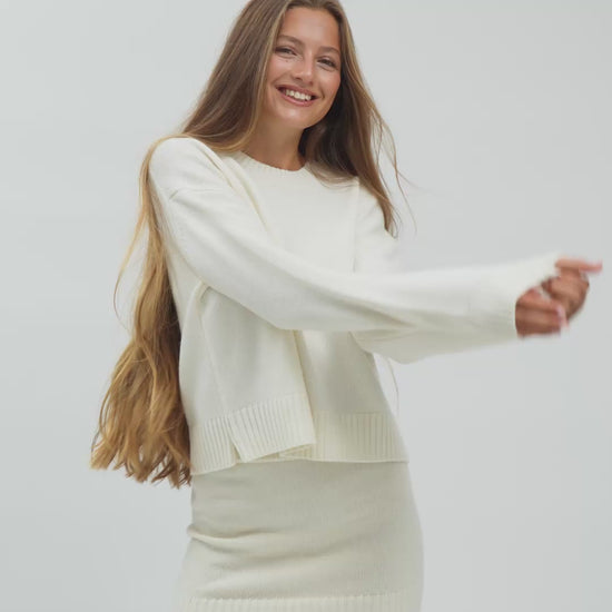 minimalisma Inya-Z Skirt White