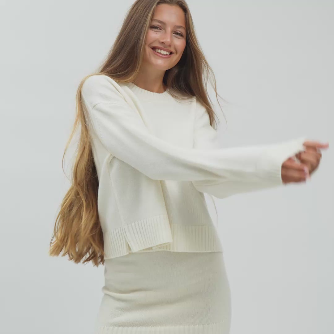 minimalisma Inya-Z Skirt White