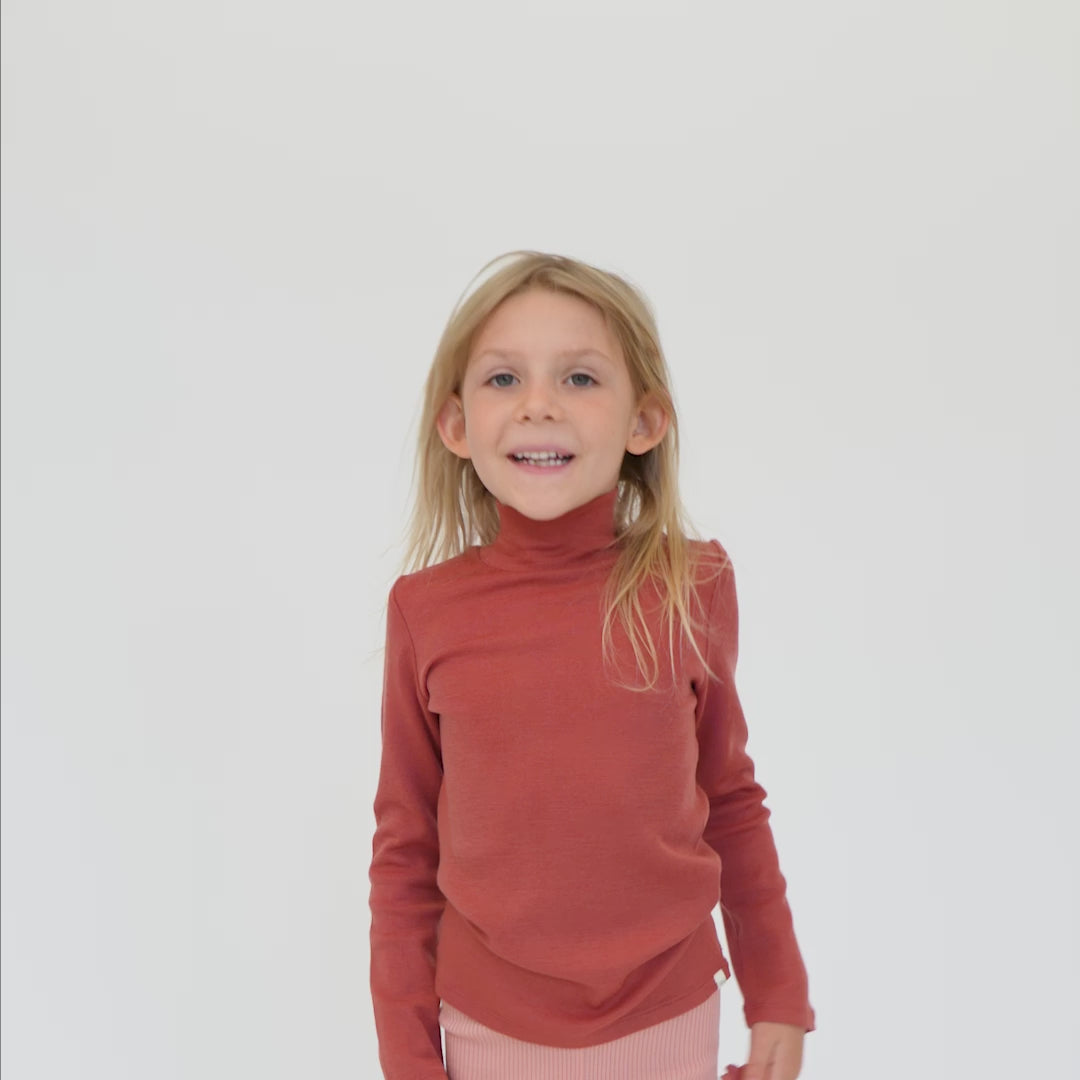 minimalisma Alpha 2-5Y Blouse for kids Autumn Blush