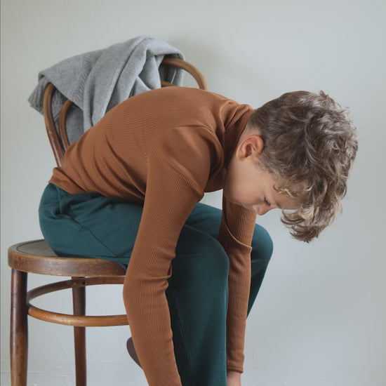 minimalisma Bui 6-14Y Turtleneck Chocolate