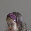 minimalisma Bi - Children's silk headband Bib / Hairband / Acc Blackberry